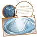 BESTYASH Sitz Bath Basin for Postpartum Care Non- Design for Toilet Use for Pregnant Women and Patients Easy to Clean and Maintain