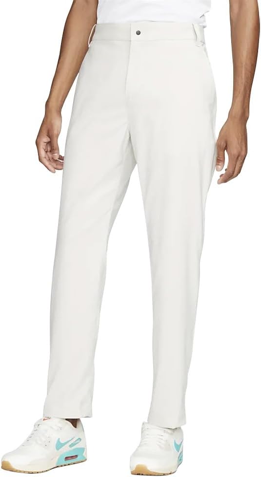 Nike Dri-FIT Victory Men's Golf Pants (Light Bone/Black, DN2397-072) Size 33x30