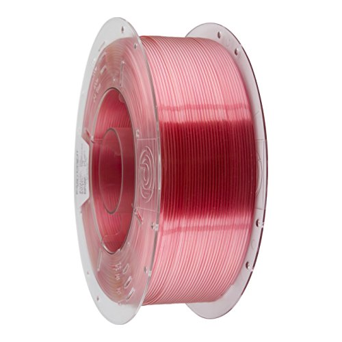PrimaCreator EasyPrint 3D Printer Filament - PETG - 1.75mm - 1 kg (2.2 lbs) - Transparent Rose