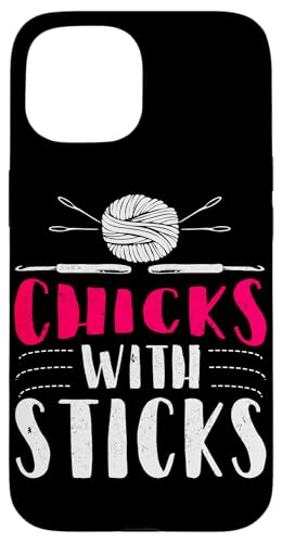 Knitting Chicks With Sticks Wool Craft Case for...