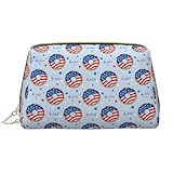 Novastar Große Reise-Make-up-Tasche – Donut mit den USA...