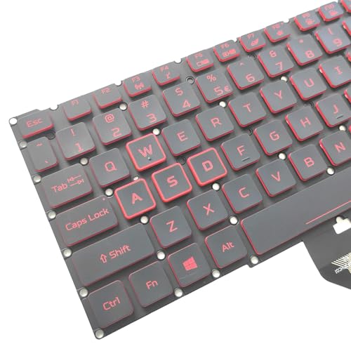 Image of Replacement Keyboard for Acer Nitro 5 AN515-55 AN515-56 AN515-57 AN515-58 AN515-45,AN517-52 AN517-53 AN517-57 AN517-41 AN517-45, Predator Helios 300 PH315-54 PH315-55 PH317-51 Series Laptop