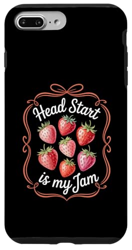 Head Start is My Jam Strawberry Teacher Pre-k Student Funny X}zP[X iPhone 7 Plus/8 Plus p