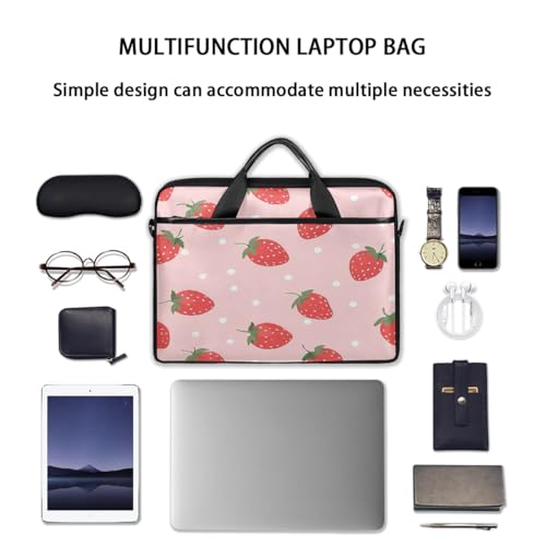 Bolso para portátil de 15 pulgadas con diseño rojo y blanco miniatura 7