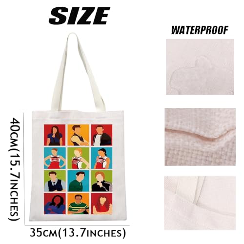 Bolso Tote de lienzo con personaje musical Rachel Berry miniatura 4