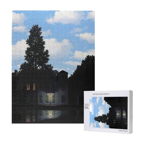 Rene Magritte lE}Obg̗LȊG̕u̒鍑v 500pcs ؐs[X WO\[pY q l SҌ eqpY a NX}X v[g Ǐ 50cm×38cm