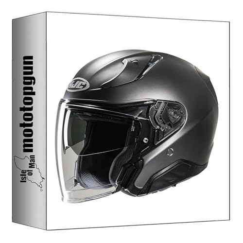 Casque HJC RPHA 31 Jet Moto avec Écran Long Protection Visuelle Taille S