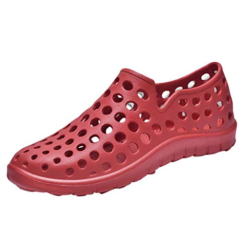 HUADUO Shower Water Shoes, Water Shoes Men Sandals Shower Swim Pool Beach River Shoes Aqua Comfort Garden Clogs