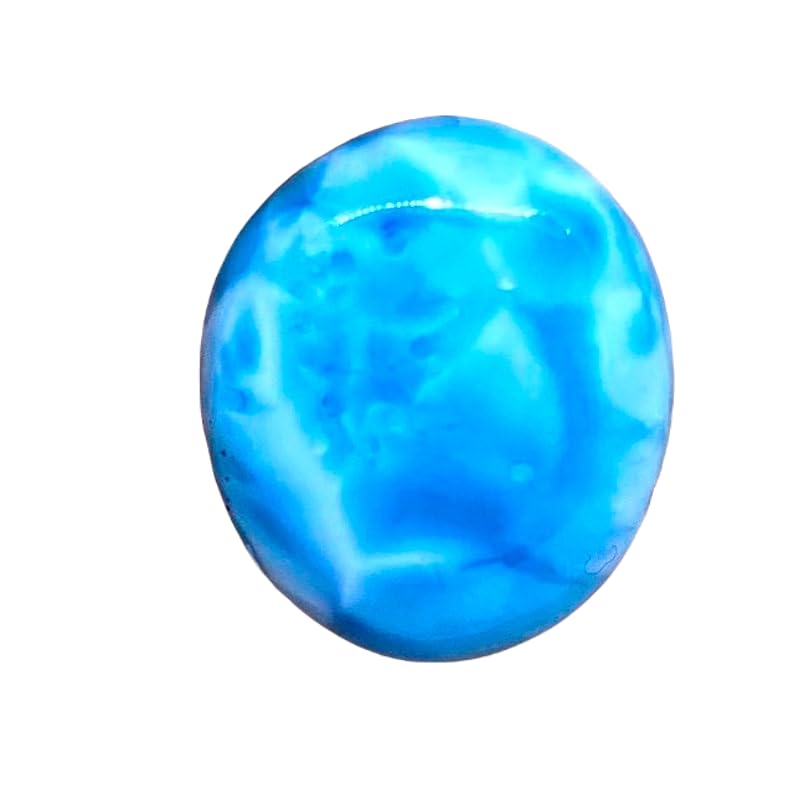 Larimar pierre naturelle pour créer votre bague et collier DIY