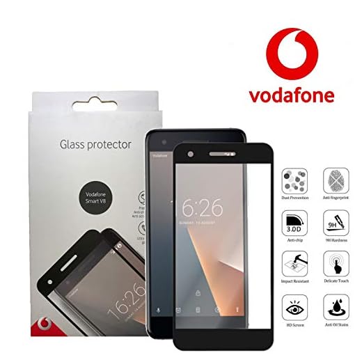 Vodafone Genuine Tempered Glass Screen Protector For Vodafone Smart Ultra V8 9H