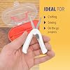 Westcott Travel Safe Titanium-Bonded Mini Folding Scissors for Fabric and Paper, TSA Compliant and Portable for Crafting, Sewing Supplies, & More #3