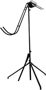 Game Master L60208 Louisville Slugger APEX Soft Toss & Batting Tee Black