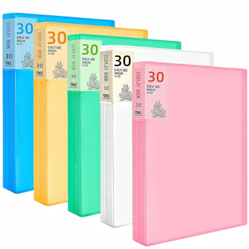Livre de présentation pour œuvres d'art et dessins d'enfants format A4