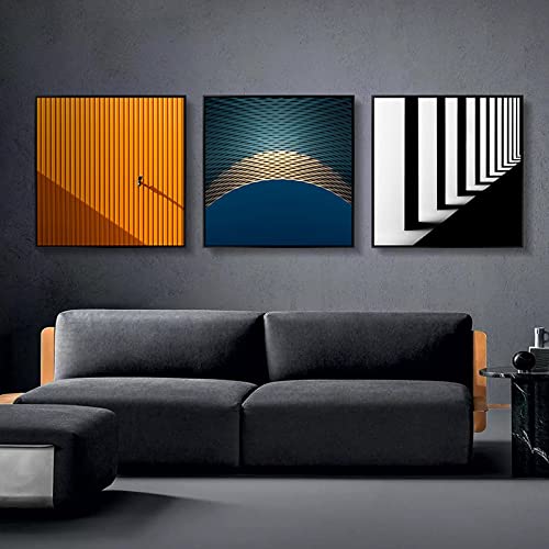 Affiches impression sur toile art abstrait moderne 40x40cm décoration murale