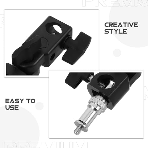 Soporte para reflector Zerodeko, el clip de paraguas ajustable ideal para sesiones de fotos exterior 3