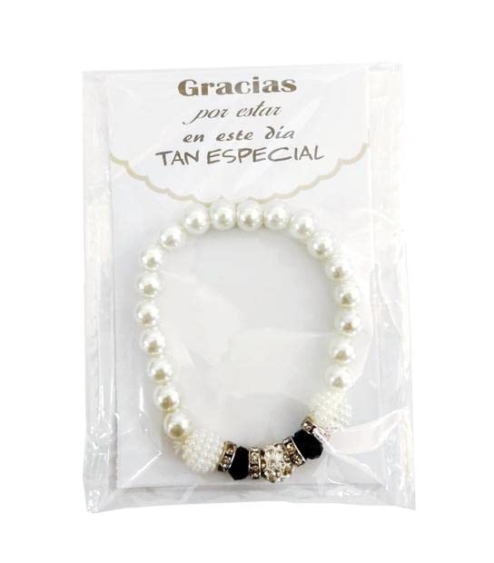 LOTE 25 PULSERA boda comunion bautizo para invitadas .Recuerdos. Regalos Originales. Papelería.Detalles de Bodas, mi primera Comuniones, Bautizos, Cumpleaños.