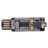 Mini Free Drive USB-Soundkarte Chip DAC-Decoderplatine für PC Laptop Stromverstärkungsschaltung für PC Computer Soundsystem Lautsprecher USB Powered