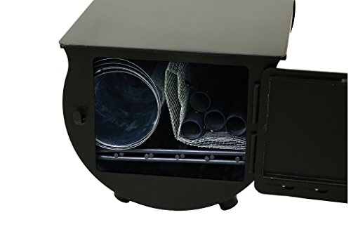 Camp Chef Alpine CS14 Heavy Duty Cylinder Tent Cabin Stove with damper and side shelves - Image 3