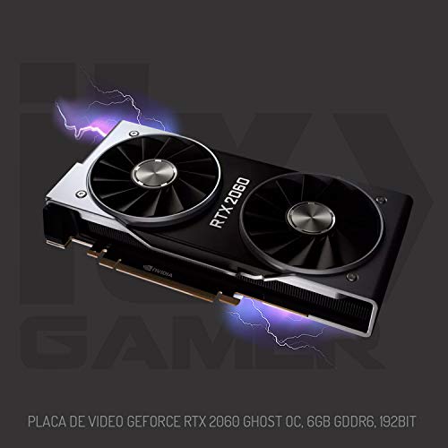 PC ITX GAMER HEADSHOT RUSH, CORE I5 9400F, RTX 2060 6GB, 16GB RAM, SSD 480GB, GABINETE COUGAR MX410-