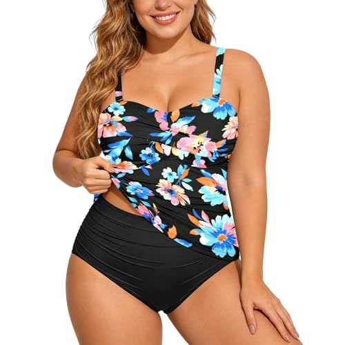 Maillot de bain tankini idéal pour la plage en été et les après-midi à la mer