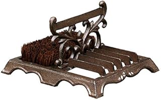 Cast Iron Shoe Scraper Outdoor Boot Brush Footwear Shoe Brush Cleaner Recycled Metal & Sustainable Coir Bristles