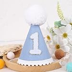 Boy/Girl 1st Birthday Hat - Baby First Birthday Party Decorations,One Party Hat For Boys/Girls - Image 5
