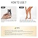 Leg Makeup Waterproof No Transfer,Long Lasting Body Foundation For Tattoo Cover Up Makeup Waterproof, Easy Application, Flawless Looking Legs, For All Skin Types (#02 Light Brown)