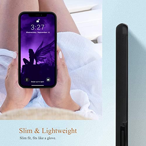 Ook Designs For Iphone 11 Case Glitter Purple Butterfly Nebula Space Design Hard Pc+Soft Tpu Bumper Anti-Slip Ultra Thin Cover Protective Shockproof Case For Iphone 11 #TOP3