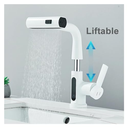 Grifo digital de cocina extraíble para evitar quemaduras y limpiar sin salpicaduras 5