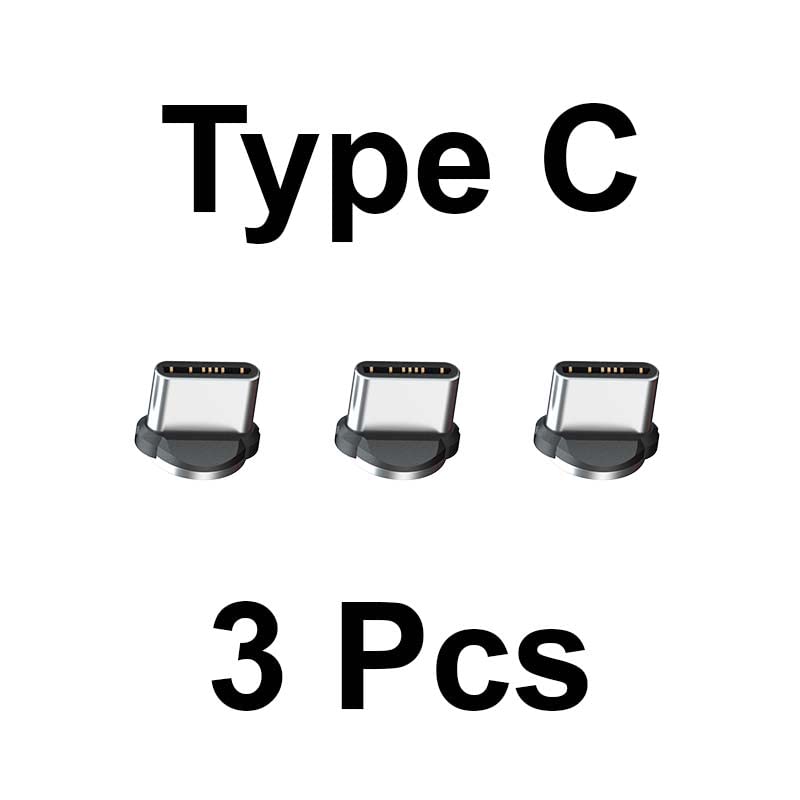 Type C-magnetanslutningar x 3 för snabb laddning av smartphones och PS5