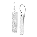 Silpada 'Albuquerque' Rectangular Drop Earrings in Textured Sterling Silver