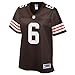 NFL PRO LINE Women's Baker Mayfield Brown Cleveland Browns Team Player Jersey