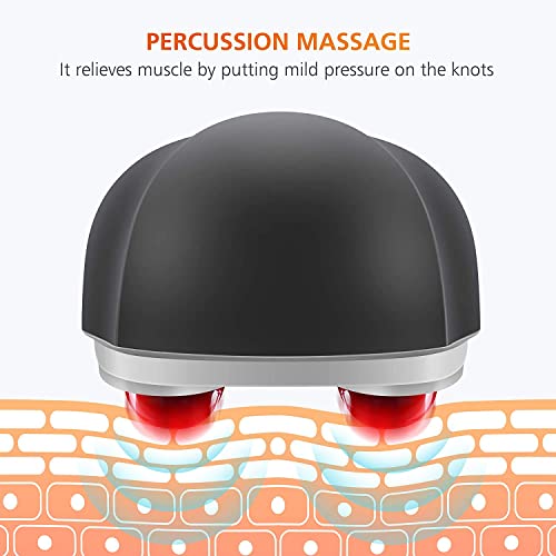 Snailax SL498 Cordless Handheld Back Massager With Heat,Deep Tissue Percussion Massager thumb #1
