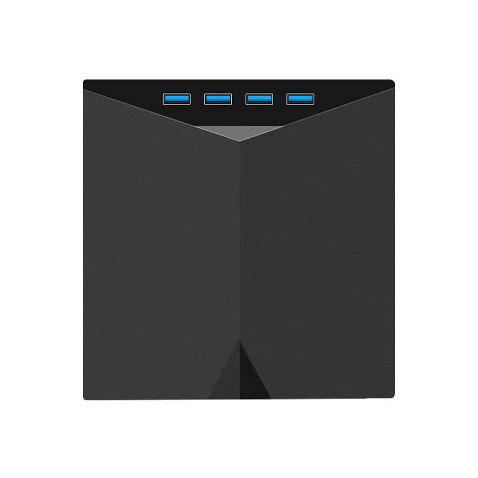Unità video esterne a 7 porte per laptop, USB C USB3.0, masterizzatore portatile con slot per schede USB, lettore di velocità veloce