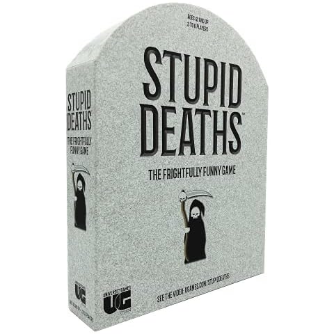 University Games | Stupid Deaths The Party Game, for Adults & Teens Ages 12 & Up (01404) Cover