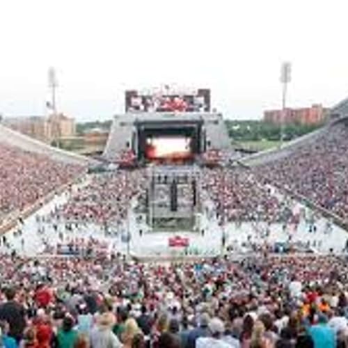 The Rolling Stones Bridges To Babylon Stage At OU