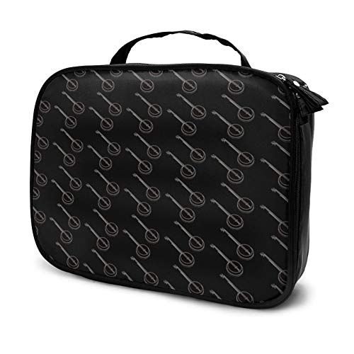 Preisvergleich Produktbild Kosmetiktasche mit Musikinstrumenten, Kosmetiktasche, Reisetasche.