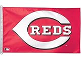MLB Cincinnati Reds WCR25082011 Team Flag, 3' x 5'