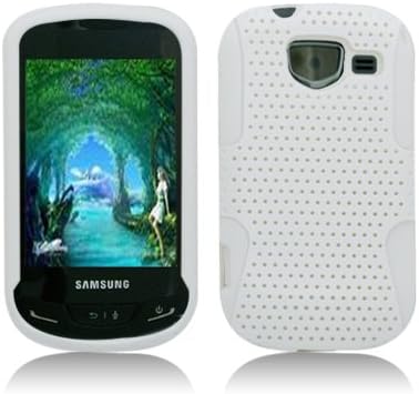 Aimo Wireless SAMU380PCPA018 Hybrid Armor Cheeze Case for Samsung Brightside U380 - Retail Packaging - White