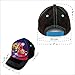Nintendo Toddler Boys Mario Kart Character 3D Pop Baseball Cap, Black, Age 2-4