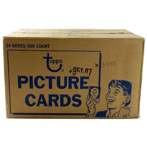 1987 Topps Baseball Vending Case (24 Boxes / 500 Ct) Factory Sealed Case #951-87