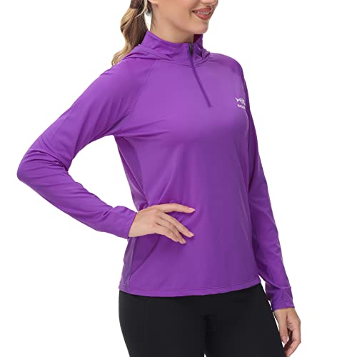BASSDASH Women’s UPF 50+ Performance Hoodie Long Sleeve UV Fishing Hiking Shirt4