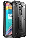 SupCase [UB PRO Case for OnePlus 6,Full-Body Rugged Drop-Proof Case with Built-in Screen Protector and Rotating Belt Clip Holster for OnePlus 6 Case 2018 Release (Black)，Not Fit OnePlus 6T