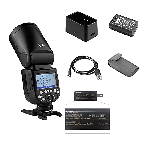 Amazon | 【Godox正規品＆技適マーク】Godox V1Nカメラ フラッシュ