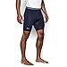 Under Armour Men's HeatGear Armour Compression Shorts - Mid, Midnight Navy/Steel, Large