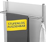 MDCASA Premium Handtuchstange I Handtuchhalter ohne Bohren & verstellbar inkl....