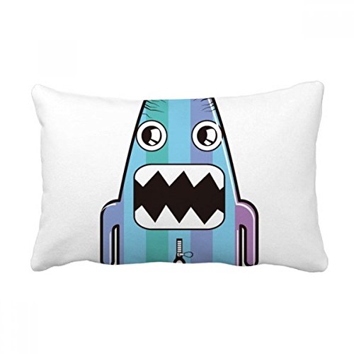 Coussin Alien Monster Bleu DIYthinker 40x60 cm oreiller décoratif multicolore pour canapé maison - 2