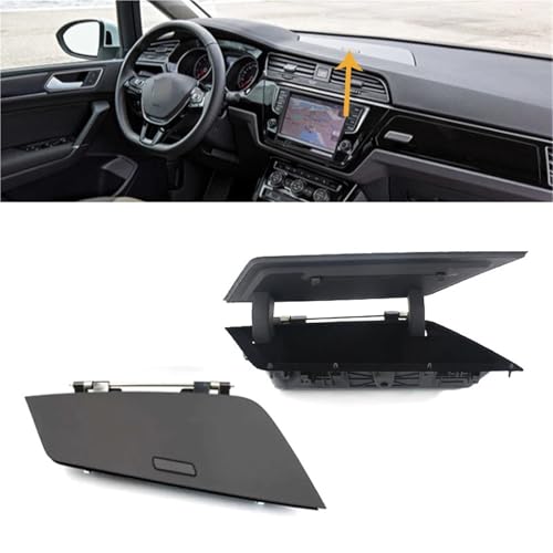 OAEYVZOPR Compatible with VW Touran L Tiguan L 2019-2022 Dashboard Top Sundries Box Cover Dashboard Black Storage Box