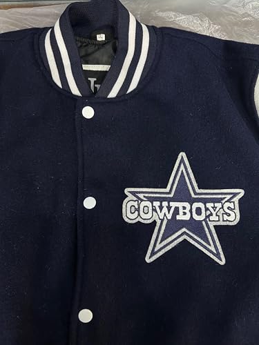 Men’s Rugby Cowboys varsity Jacket |American Football Dallas Varsity letterman Jacket for Men(replica)4