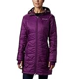 Columbia Women's Mighty Lite Hooded Jacket, Wild Iris, Medium